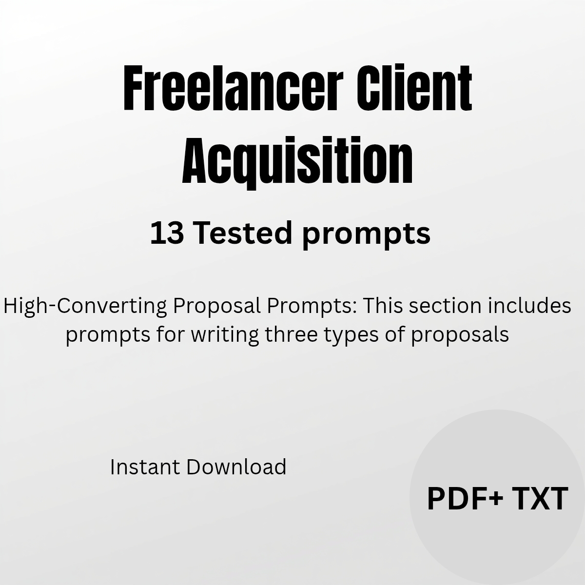 Freelancer Client Acquisition