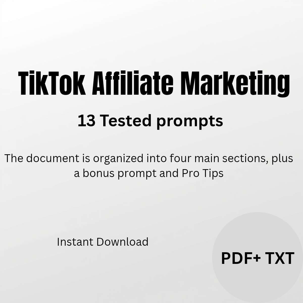 TikTok Affiliate Marketing
