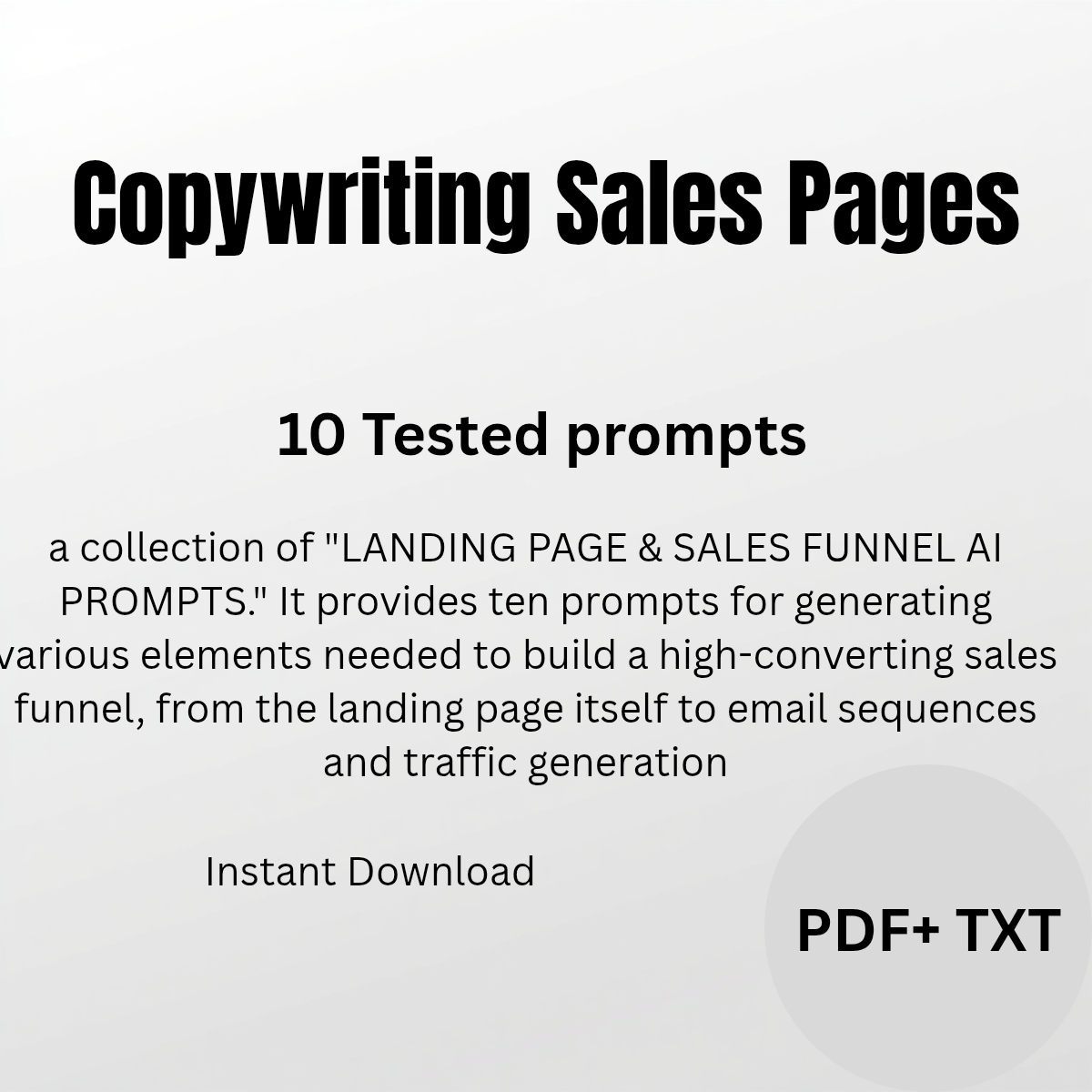 Copywriting Sales Pages