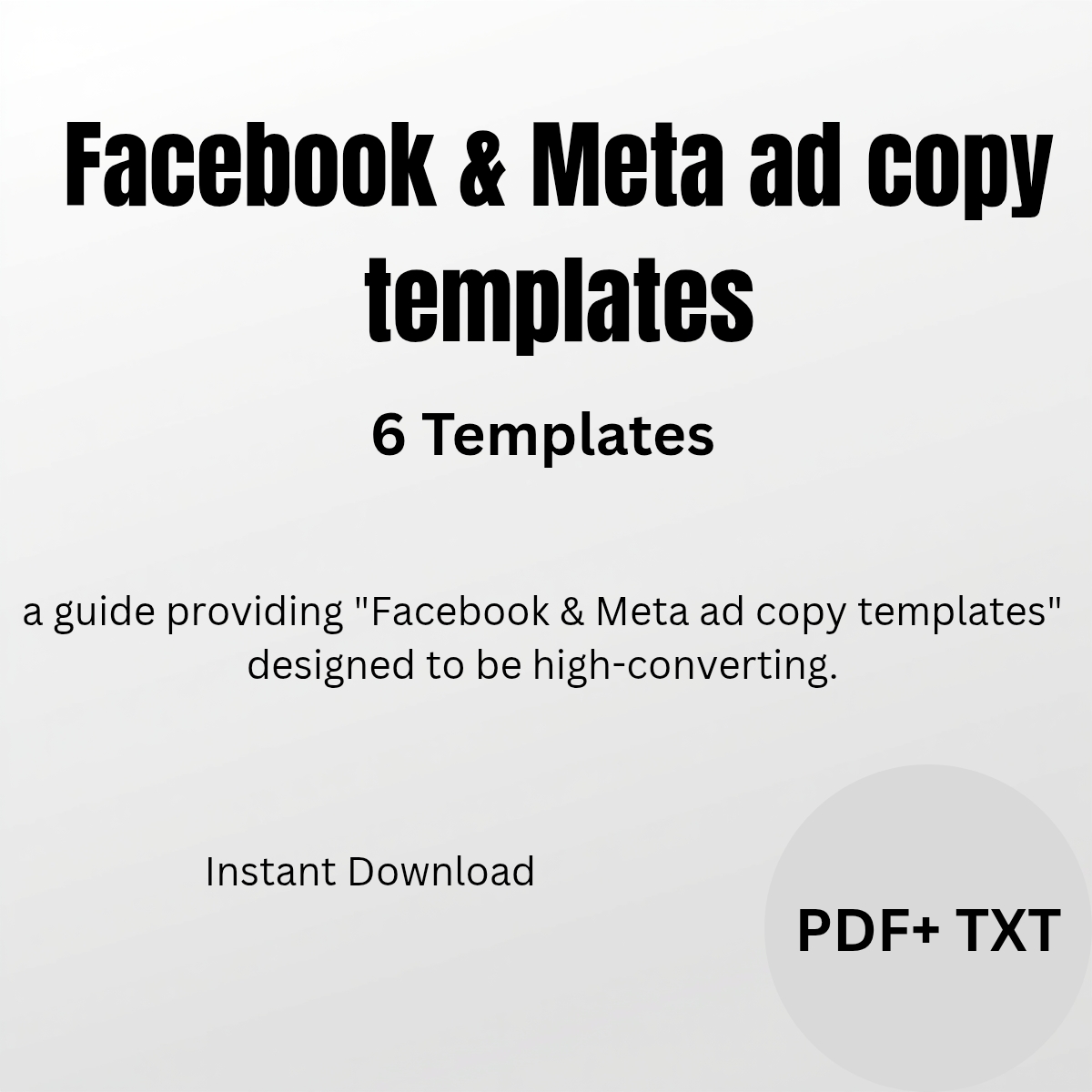 Facebook Ads Copy