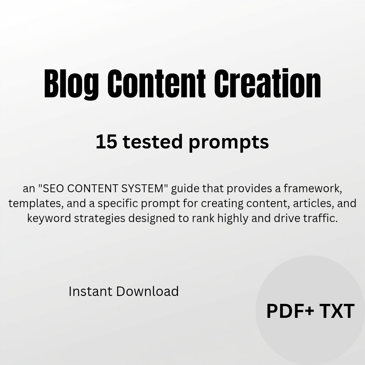 Blog Content Creation