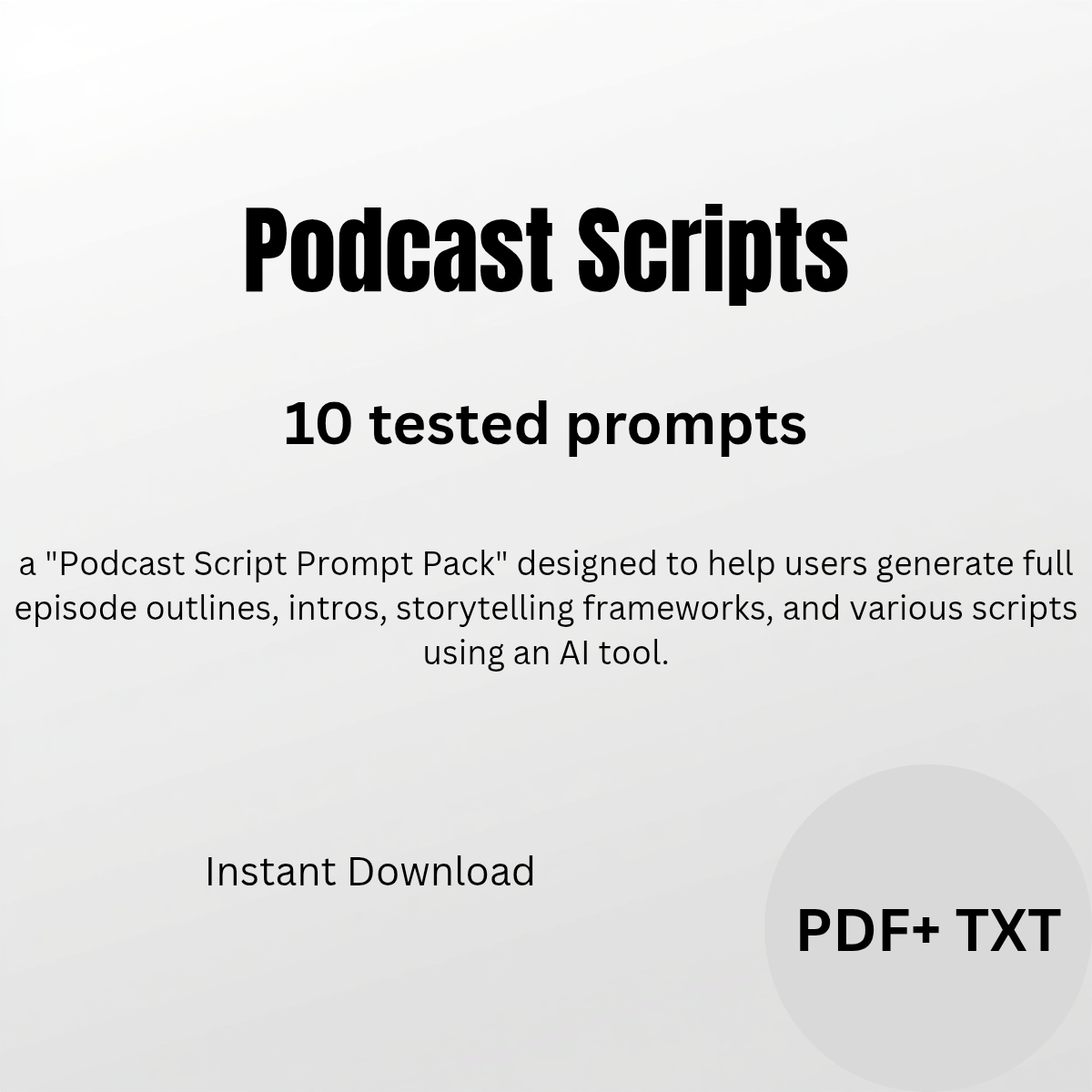 Podcast Scripts