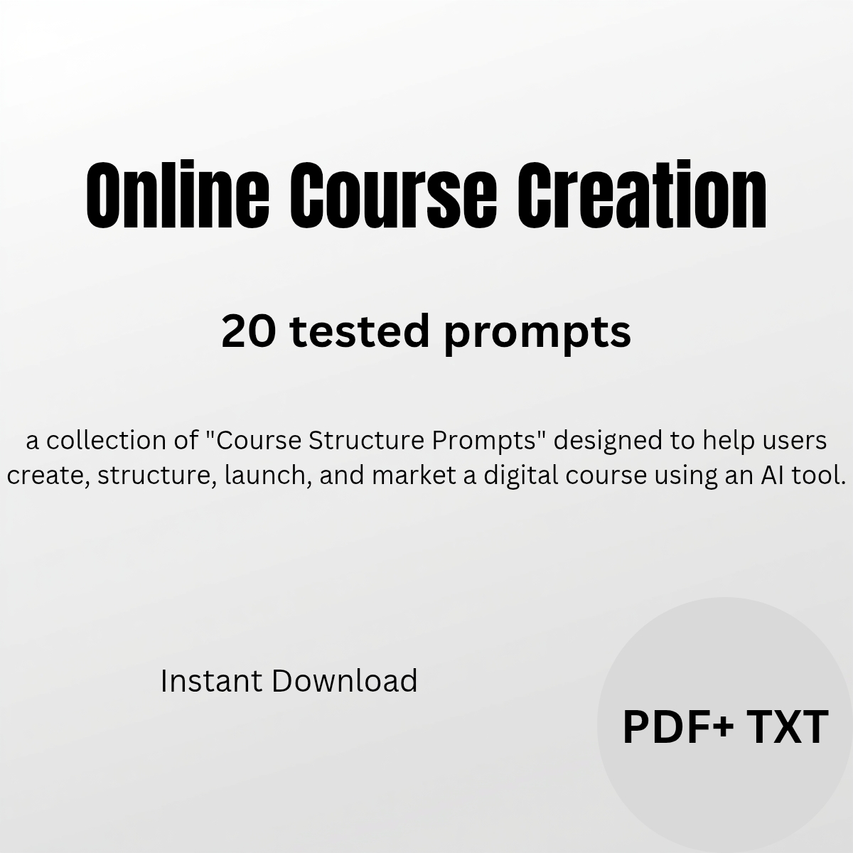Online Course Creation