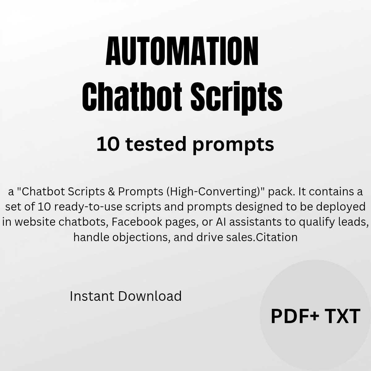 Chatbot Scripts